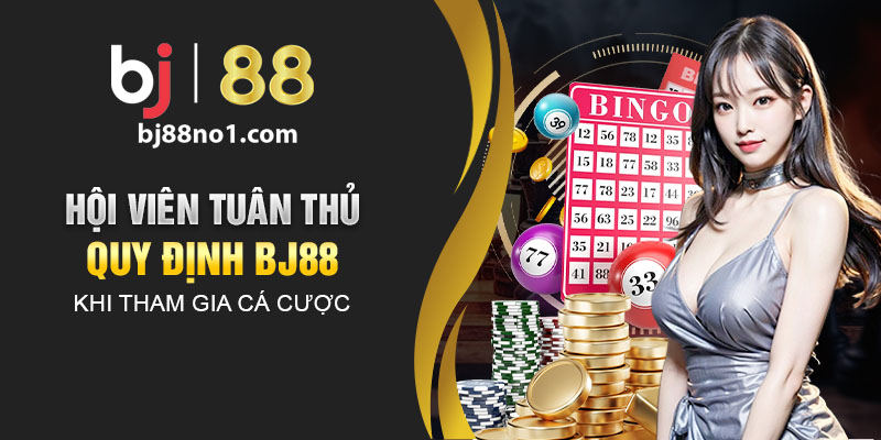 Hội viên tuân thủ quy định Bj88 khi tham gia cá cược 